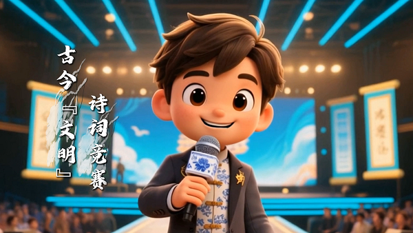网聚文明新风尚!AI“邀请”古代诗词大家赛诗啦