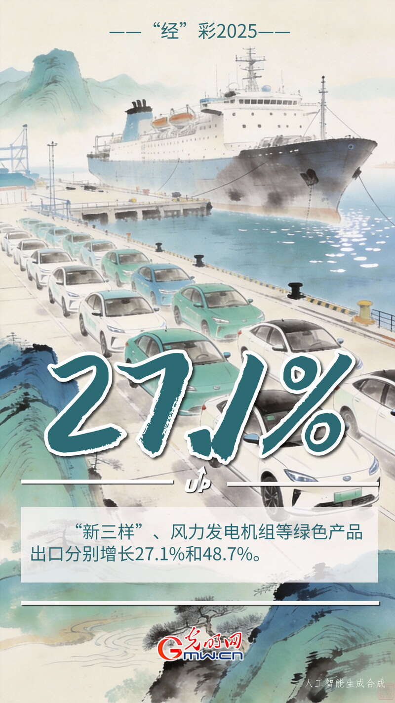 “经”彩2025丨高技术产品“新”潮澎湃 我国外贸“含智量”稳步提升